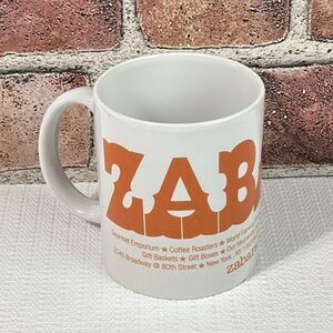 Vintage 90’s Zabar’s New York City Ceramic Coffee Mug NY Deli NWT